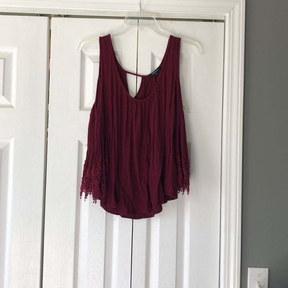 Cold shoulder blouse